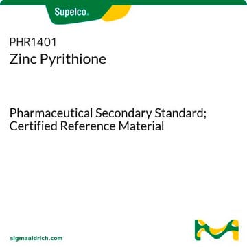 吡啶硫酮锌 Pharmaceutical Secondary Standard; Certified Reference Material