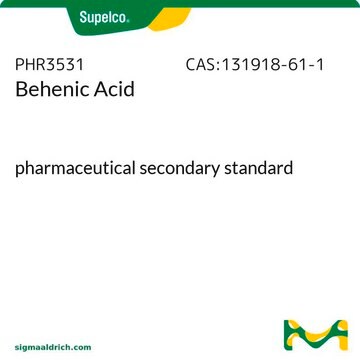 Behenic Acid pharmaceutical secondary standard, certified reference material