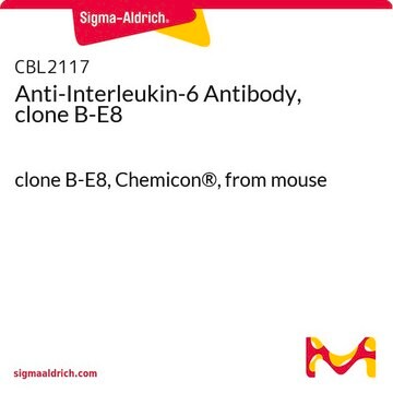 Anti-Interleukin-6-Antikörper, Klon B-E8 clone B-E8, Chemicon&#174;, from mouse