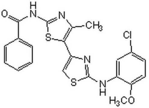 CFTR-F508del Corrector II, Corr-4a A cell-permeable bisaminomethylbithiazole compound that is reported to rescue/correct the folding defect of CFTR &#948;F508 mutant via direct interaction.