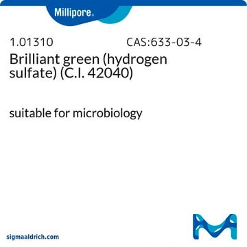 Brilliant green (hydrogen sulfate) (C.I. 42040) suitable for microbiology