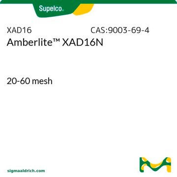 Amberlite&#8482; XAD16 20-60&#160;mesh