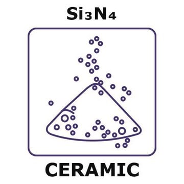 Silicon nitride powder, max. particle size 10 micron, weight 100&#160;g, condition alpha si3n4 (85% minimum)