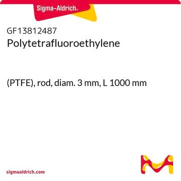 聚四氟乙烯 (PTFE), rod, diam. 3&#160;mm, L 1000&#160;mm