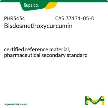 Bisdesmethoxycurcumin certified reference material, pharmaceutical secondary standard