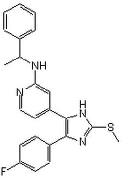 p38 MAP Kinase Inhibitor III The p38 MAP Kinase Inhibitor III, also referenced under CAS 581098-48-8, controls the biological activity of p38 MAP Kinase. This small molecule/inhibitor is primarily used for Phosphorylation &amp; Dephosphorylation applications.