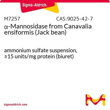 &#945;-甘露糖苷酶 来源于洋刀豆 （刀豆） ammonium sulfate suspension, &#8805;15&#160;units/mg protein (biuret)