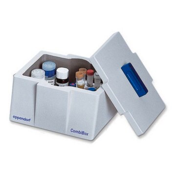 Eppendorf&#174; CombiBox for all tube types, W × D 13.5&#160;cm × 9.0&#160;cm × 6.0&#160;cm, interior, only for ThermoStat&nbsp;plus