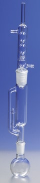 Allihn condenser for Pyrex&#174; brand extraction apparatus fits 125mL capacity