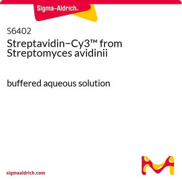 Streptavidin&#8722;Cy3&#8482; aus Streptomyces avidinii buffered aqueous solution