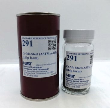 Cr-Mo-Stahl NIST SRM 291, (ASTM A-213)