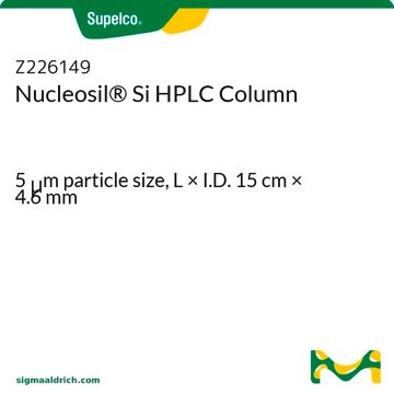 Nucleosil&#174; Si HPLC Column 5&#160;&#956;m particle size, L × I.D. 15&#160;cm × 4.6&#160;mm