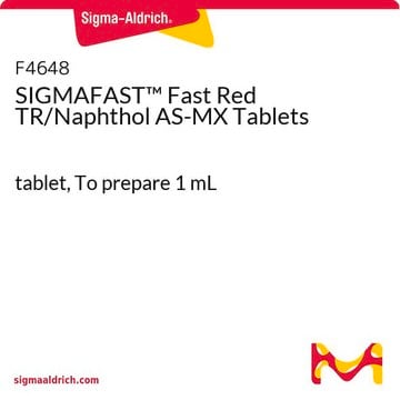 SIGMAFAST&#8482; Fast Red TR/Naphthol AS-MX Tabletten tablet, To prepare 1 mL