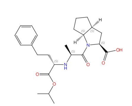 (2S,3aS,6aS)-1-[(S)-2-[[(S)-1-[(Methylethoxy)-carbonyl]-3-phenylpropyl]-amino]-propanoyl]-octahydrocyclopenta[b]pyrrol-2-carbonsäure certified reference material, pharmaceutical secondary standard