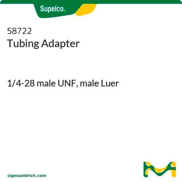 Schlauchadapter 1/4-28 male UNF, male Luer