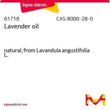 Lavender oil natural, from Lavandula angustifolia L.