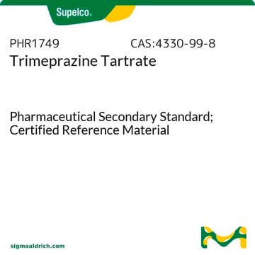 异丁嗪 Pharmaceutical Secondary Standard; Certified Reference Material