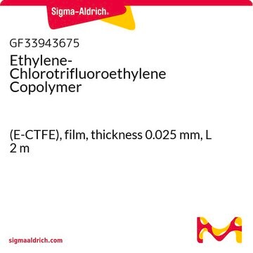 Ethylene-Chlorotrifluoroethylene Copolymer (E-CTFE), film, thickness 0.025&#160;mm, L 2&#160;m