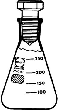 Duran&#174; Erlenmeyer-Kolben mit Stopfen capacity 100&#160;mL