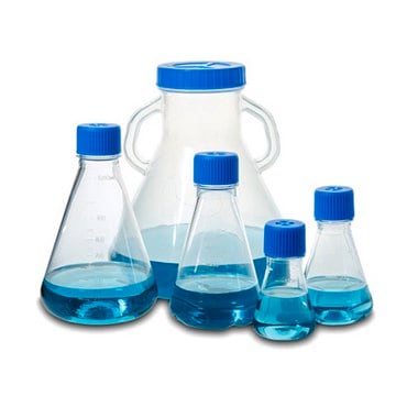 MTC&#8482; Bio BioFlask&#8482; Erlenmeyer Shaker Flask, Individually Wrapped capacity 500&#160;mL, polypropylene, flat bottom, cap, vented, sterile