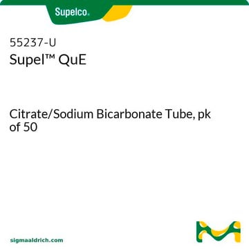 Supel&#8482;&nbsp;QuE Citrate/Sodium Bicarbonate Tube, pk of 50