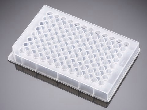 Corning&#174; Falcon&#174; 96 Well Library Storage Plate round clear polypropylene, sterile