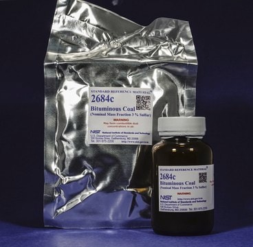 Steinkohle (Nennmassenanteil 3 % Schwefel) NIST&#174; SRM&#174; 2684c