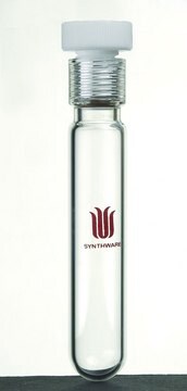 Synthware&#8482; cylindrical pressure vessell with protective coating bottle capacity 100&#160;mL, O.D. × L 46&#160;mm × 110&#160;mm, bushing type, #15