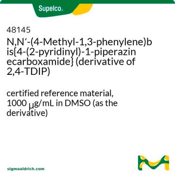 N,N&#8242;-(4-Methyl-1,3-phenylene)bis{4-(2-pyridinyl)-1-piperazinecarboxyamide} (derivative of 2,4-TDIP) certified reference material, 1000&#160;&#956;g/mL in DMSO (as the derivative)