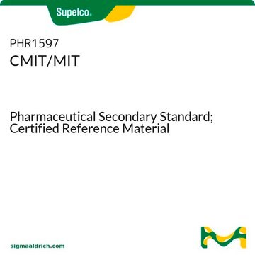 甲基氯异噻唑啉酮/甲基异噻唑啉酮(CMIT/MIT) 混标 Pharmaceutical Secondary Standard; Certified Reference Material