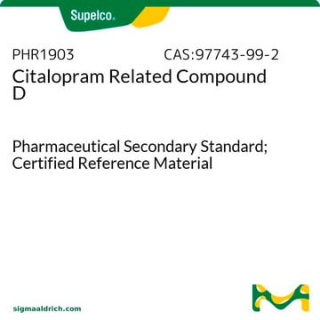 西酞普兰相关化合物D Pharmaceutical Secondary Standard; Certified Reference Material