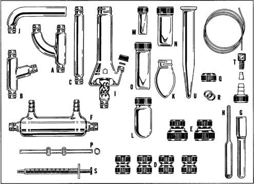 Kontes&#174; threaded MICROFLEX&#174; kits Deluxe Academic kit