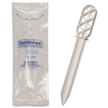 Sterileware&#8482; sampling spatula polystyrene, sterile