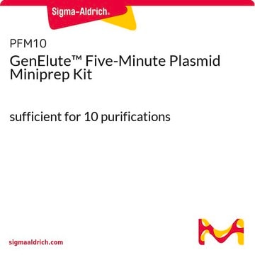 GenElute&#8482; Five-Minute Plasmid Miniprep Kit sufficient for 10&#160;purifications