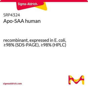 Apo-SAA human recombinant, expressed in E. coli, &#8805;98% (SDS-PAGE), &#8805;98% (HPLC)