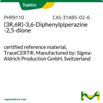 (3R,6R)-3,6-Diphenylpiperazine-2,5-dione certified reference material, TraceCERT&#174;, Manufactured by: Sigma-Aldrich Production GmbH, Switzerland