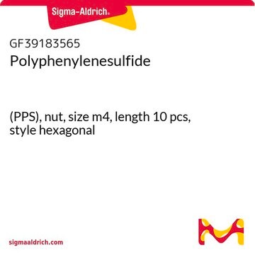 Polyphenylenesulfide (PPS), nut, size m4, length 10 pcs, style hexagonal