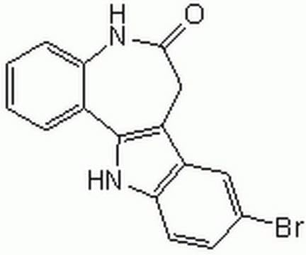 Kenpaullone A potent, cell-permeable, and reversible inhibitor of glycogen synthase kinase-3&#946; (IC&#8325;&#8320; = 230 nM), Lck (IC&#8325;&#8320; = 470 nM), and cyclin-dependent kinases (Cdks).