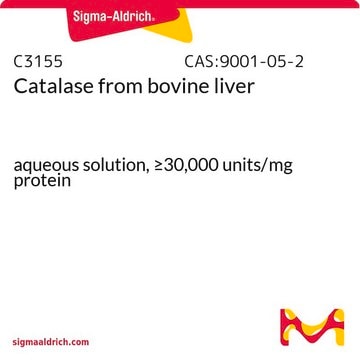 Catalase from bovine liver aqueous solution, &#8805;30,000&#160;units/mg protein