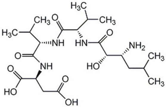 Amastatin, Streptomyces sp. - CAS 67655-94-1 - Calbiochem Amastatin is a non-toxic inhibitor of aminopeptidase A (Ki = 1 &#181;M) and leucine aminopeptidase.