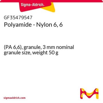 Polyamide - Nylon 6, 6 (PA 6,6), granule, 3&#160;mm nominal granule size, weight 50&#160;g