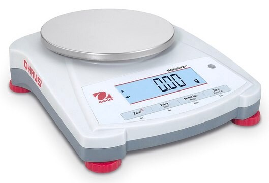 Ohaus&#174; Navigator&#174; Portable Balance Model NV422, weighing capacity 420&#160;g, resolution: 0.01&#160;g, AC/DC input 110 V, US 3-pin plug (North America)