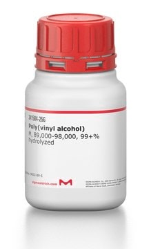 Poli(vinil alcohol) Mw 89,000-98,000, 99+% hydrolyzed