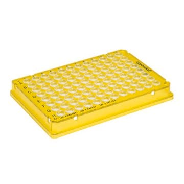 Eppendorf twin.tec&#174; PCR Plates 96 skirted, size 150&#160;&#956;L, yellow, pkg of 25&#160;ea