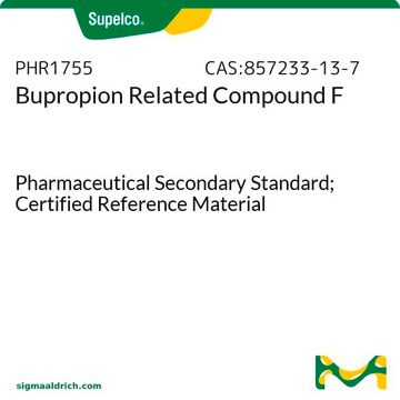 Bupropion-verwandte Verbindung F Pharmaceutical Secondary Standard; Certified Reference Material