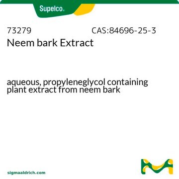 Neem bark Extract aqueous, propyleneglycol containing plant extract from neem bark