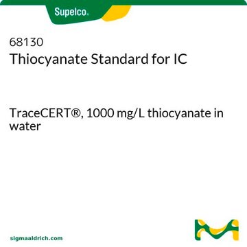 Thiocyanate Standard for IC TraceCERT&#174;, 1000&#160;mg/L thiocyanate in water