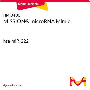 MISSION® microRNA Mimic hsa-miR-222 | Sigma-Aldrich