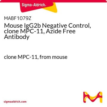 Mouse IgG2b Negative Control, clone MPC-11, Azide Free Antibody clone MPC-11, from mouse