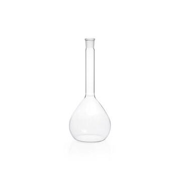 DURAN&#174; Volumetric flask partially ground without print neck joint: ST/NS 24/29, flask capacity (1,000&#160;mL)